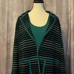 Ming Wang Jacket and Tank XL